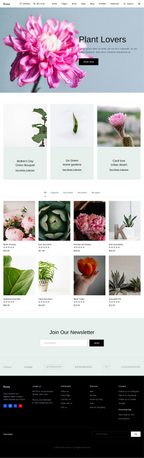 Floral Studio Website Template
