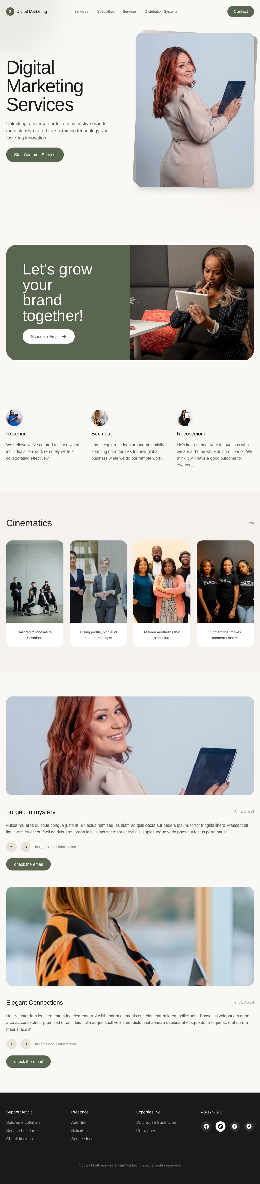 Digital Marketing Agency Website Template