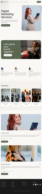 Digital Marketing Agency Website Template