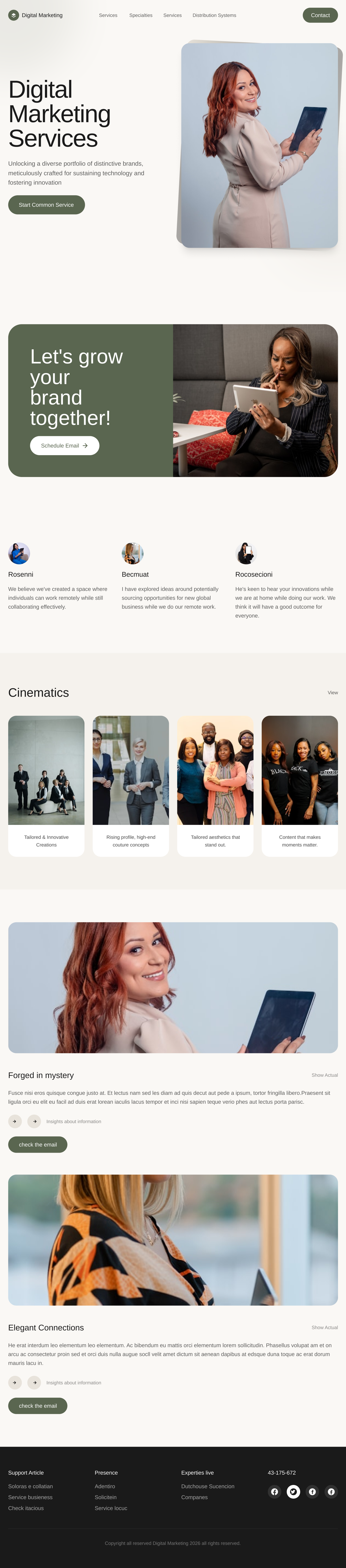 Digital Marketing Agency Website Template