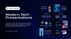 Robotics Template for Modern Tech Presentations