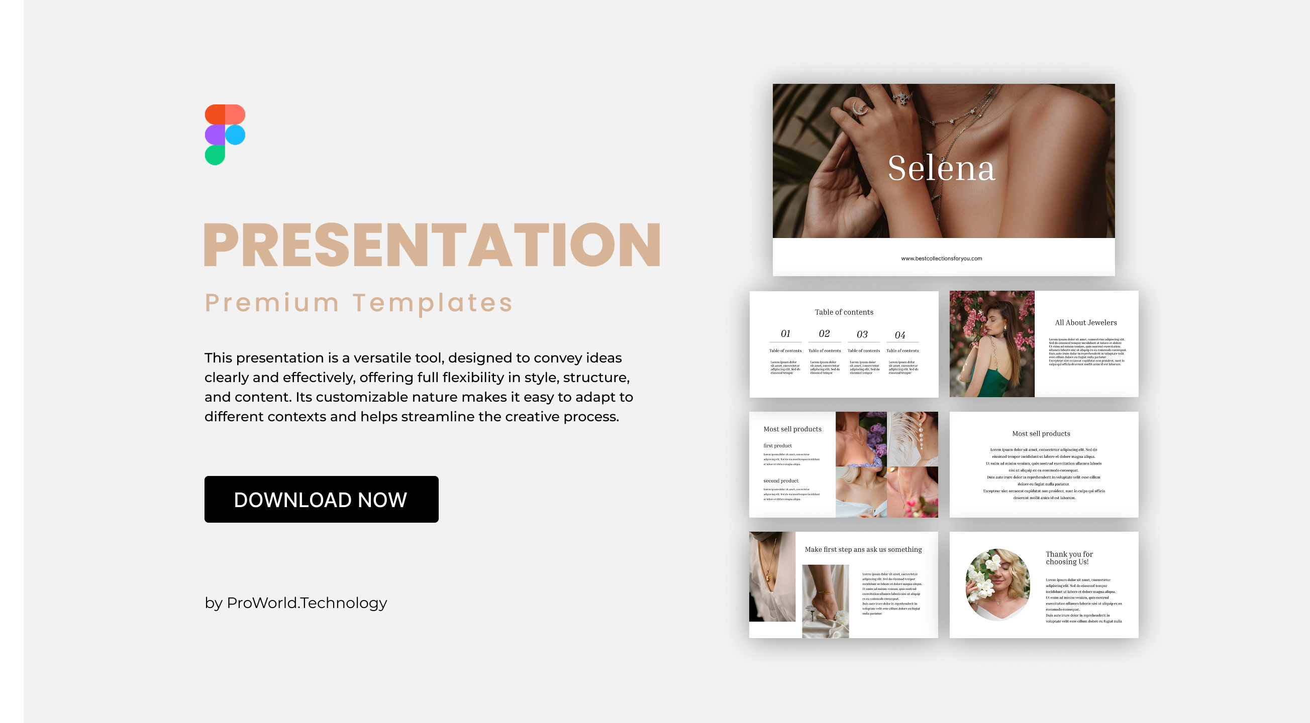 Jewelers Presentations Premium Templates