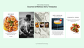 Gourmet & Wellness Story Templates
