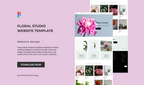 Floral Studio Website Template