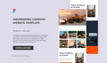 Engineering Company Website Template