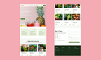 Organic Products Website Template