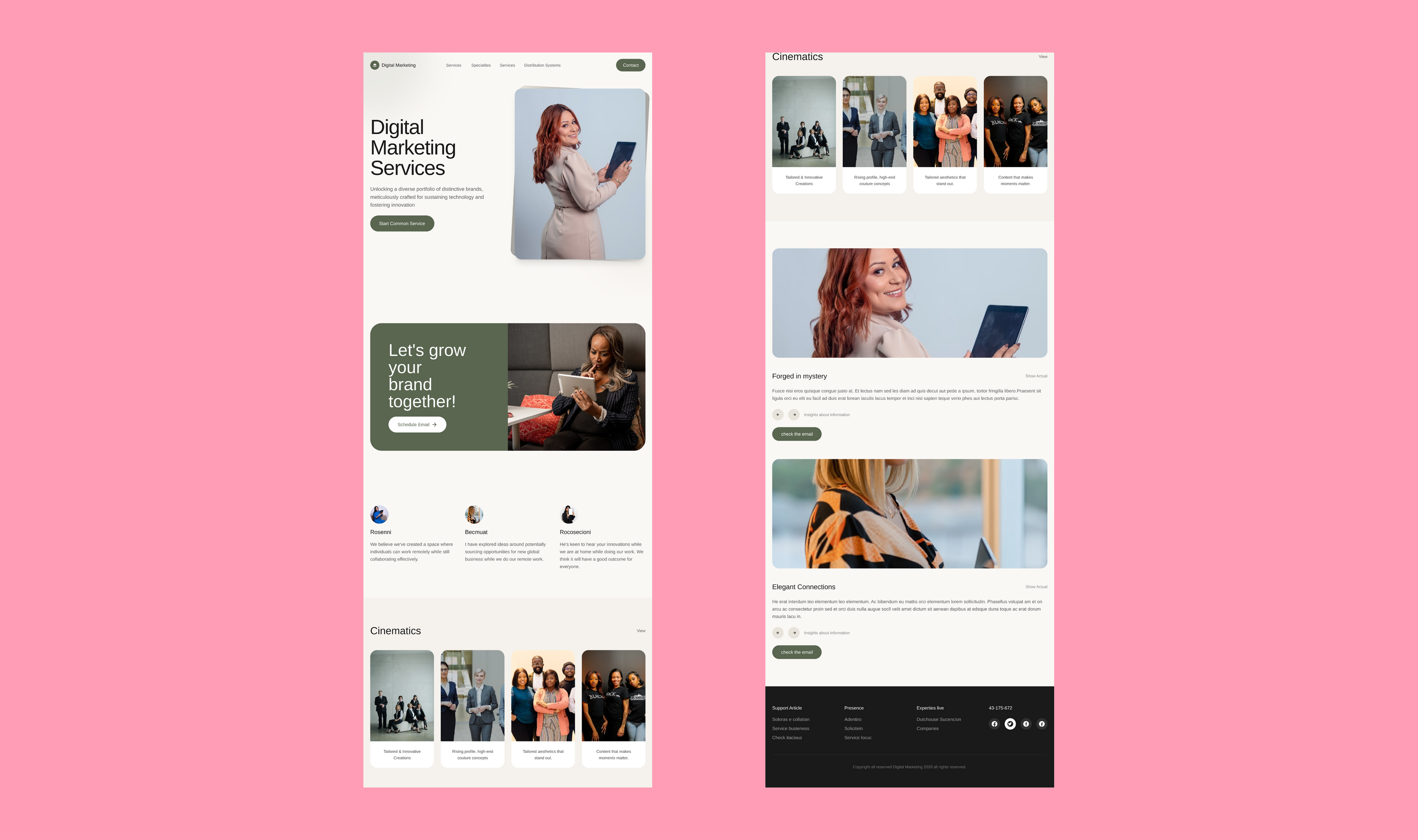 Digital Marketing Agency Website Template