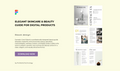 Elegant Skincare & Beauty Guide for Digital Products