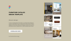 Furniture Catalog Ebook Template