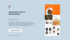 Restaurant Menu & Brand Ebook