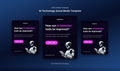 Futuristic AI Social Media Template