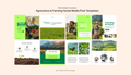 Agriculture & Farming Social Media Post Templates