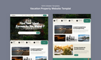 Vacation Property Website Template
