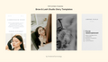 Brow & Lash Studio Story Templates