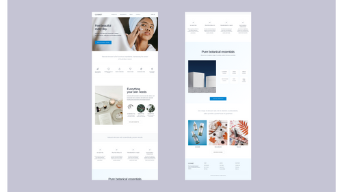 Beauty & Lifestyle Website Template
