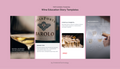 Wine Education Story Templates