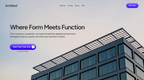 Architect – Hero Section Website Template