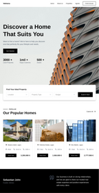 Velmora Real Estate Website Template