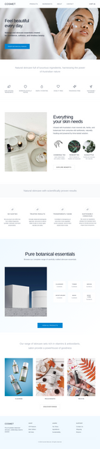 Beauty & Lifestyle Website Template